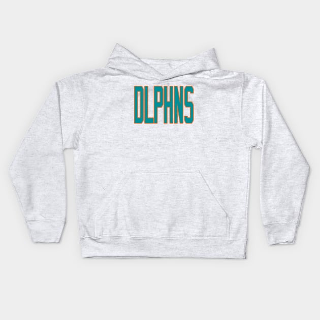 Miami LYFE DLPHNS I'd like to buy a vowel! Kids Hoodie by OffesniveLine